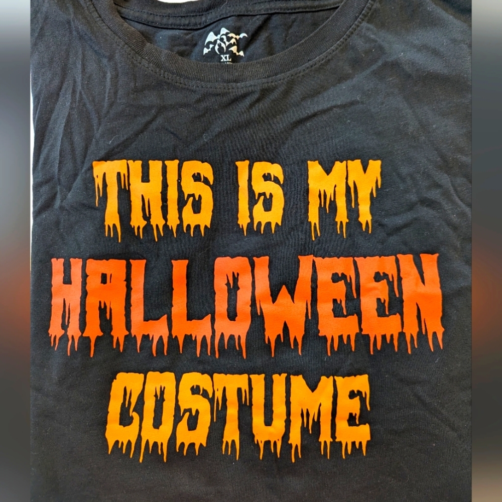 Men's This Is My Halloween Costume T-Shirt Size XL